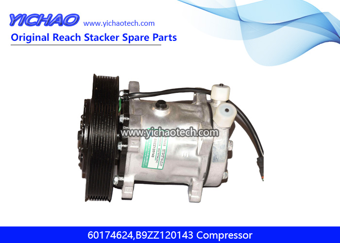 Sany 60174624,B9ZZ120143 Compressor for Container Forklift Port Equipment Spare Parts