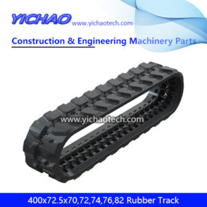 All Size Durable Wear Resistance Excavator/Loader/HDD/Dumper/Harvester Construction and Agricultural Machinery Chasis Undercarriage Crawler Rubber Track