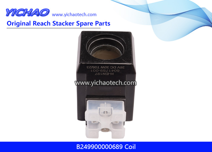 Sany B249900000689 Coil DG4V-3 24V for Container Reach Stacker Spare Parts