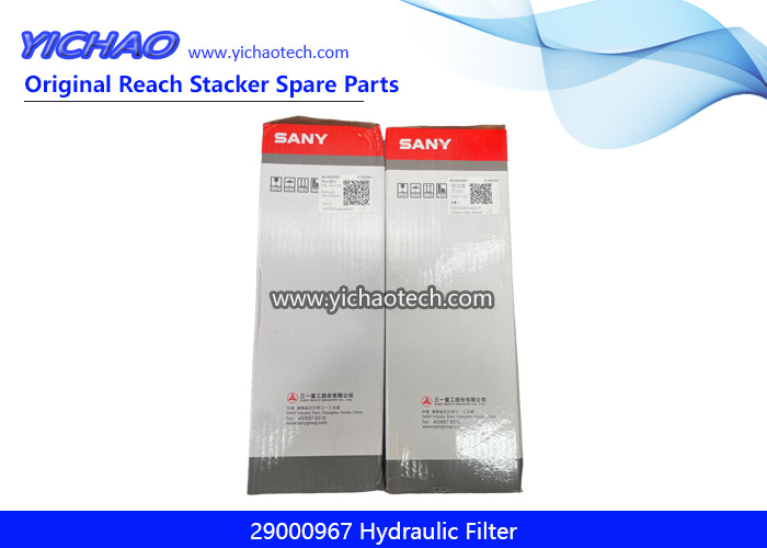 Sany 29000967 Hydraulic Filter for Container Reach Stacker Spare Parts