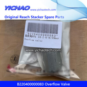 Sany B220400000083 Overflow Valve for Container Handling Equipment Spare Parts
