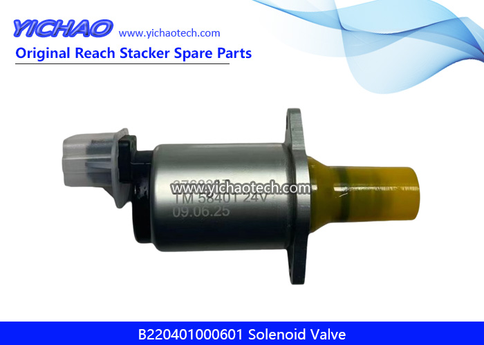 Sany B220401000601 Solenoid Valve for Container Forklift Port Equipment Spare Parts