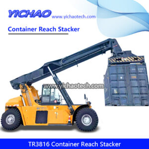 TR3816 Reach Stacker 38 Ton 16 Layers High Stack Container Handler for Dense Yard Storage Operations