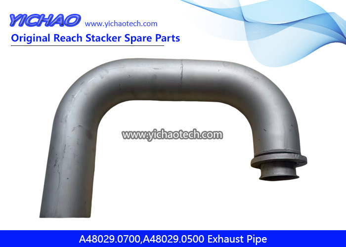 Kalmar A48029.0500 Exhaust Pipe for Container Forklift Port Equipment Spare Parts