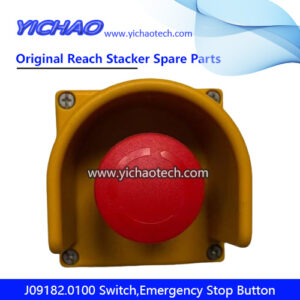 Kalmar J09182.0100 Switch,Emergency Stop Button for Container Forklift Port Equipment Spare Parts