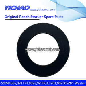 Kalmar 1229M1625,921171.0022,923863.9781,802305281 Washer for Container Reach Stacker Spare Parts