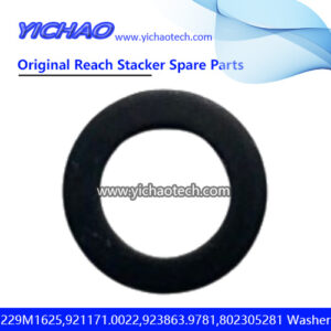 Kalmar 1229M1625,921171.0022,923863.9781,802305281 Washer for Container Reach Stacker Spare Parts